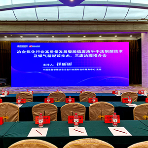 Xinxiang Huiyang reuniu-se com clientes novos e antigos na Conferência de Promoção da Indústria de Coque Metalúrgico de 2022